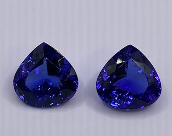 Coppia di tanzanite