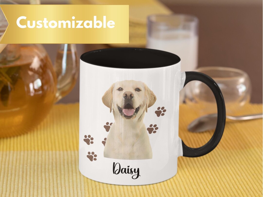 Cup Dog Face On Mug Custom Pet Mug Custom Dog Face Mug