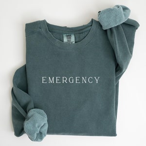 Emergency Department Sweatshirt, Emergency Nurse Sweatshirt, Hospital Sweatshirt, ER Nurse Crewneck, ER Nurse Gift, ER Department Sweater
