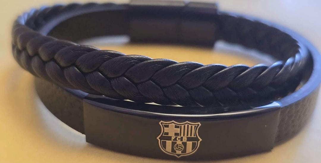 Braccialetto Ufficiale FC Barcelona - 3 Pezzi In Silicone, Taglia XS-S E M-L | Per Tifosi, Adulti E Bambini