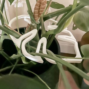Chic Monstera Leaf 3D Printed Tie for Stylish Plant Support