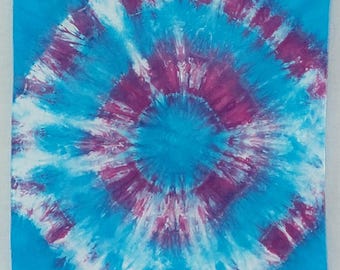 Bandana tie-dye teñida a mano OOAK
