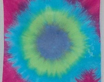 Bandana tie-dye teñida a mano OOAK
