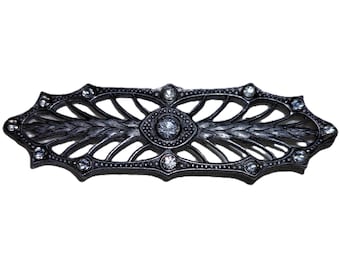 Vintage Rhinestone Art Deco Brooch