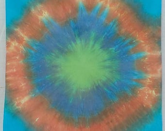Bandana tie-dye teñida a mano OOAK