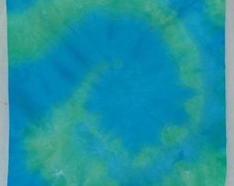 Bandana tie-dye teñida a mano OOAK