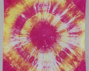 Bandana tie-dye teñida a mano OOAK