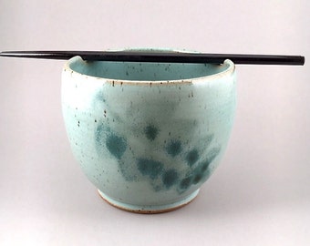 Rice Bowl, Ready to ship,Noodle Bowl, Ceramic Eating Bowl, Chopstick Dish, Bowl with Chopsticks, Soup Bowl, Clay Soup Bowl, Clay Rice Bowl