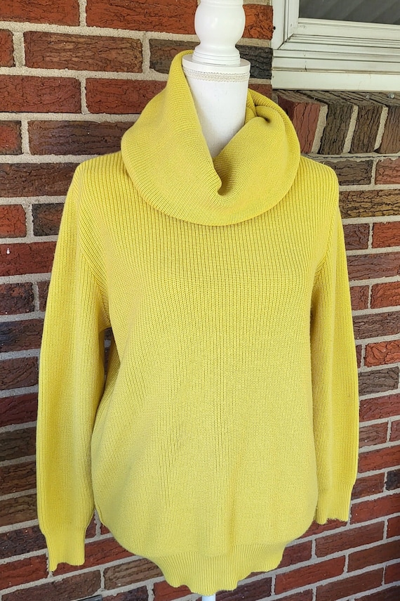 Vintage Mondi Turtleneck Wool Blend 1980s