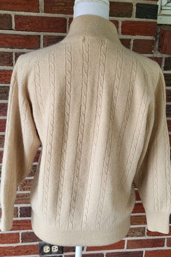 Vintage Cullin Hills Cashmere Mock Neck Sweater - image 4