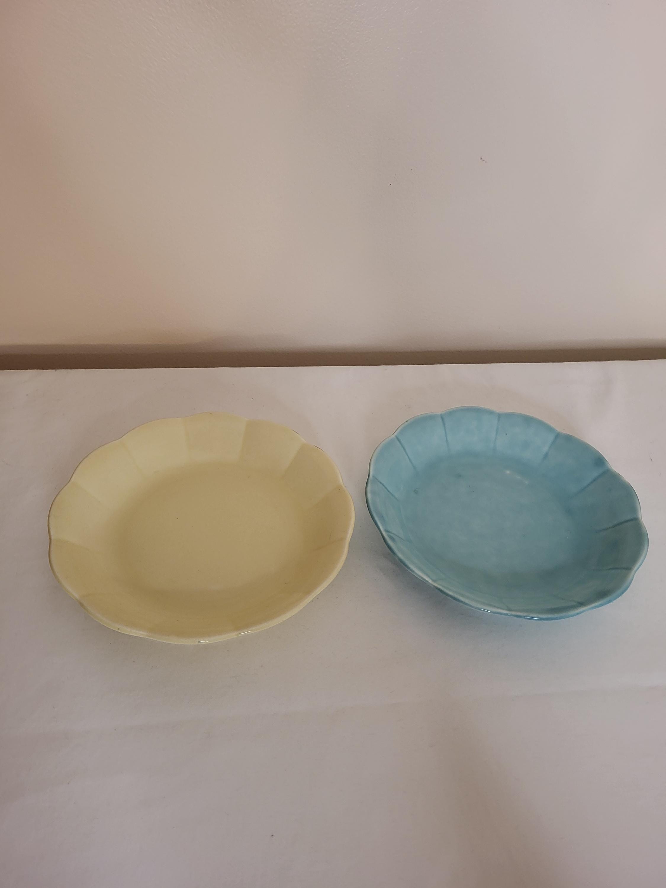 Pair of Vintage W.S. George Petalware 8