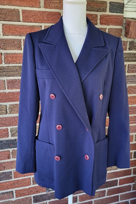 Vintage Calvin Klein Double Breasted Blazer USA Ma