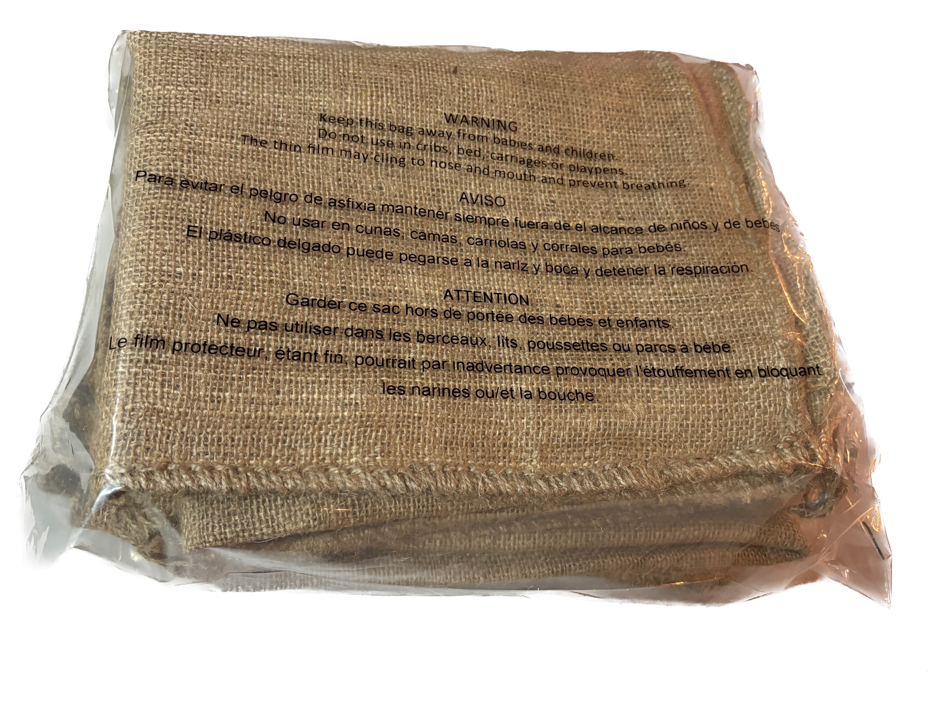6 Pcs Burlap Potato Sack Potatoes Heavy-duty Bags For Races Tent Thick Reusable Gardening Multipurpose Linen