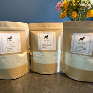 Handmade Goat Milk Laundry Detergent – Natural, Eco-Friendly & Gentle on Sensitive Skin