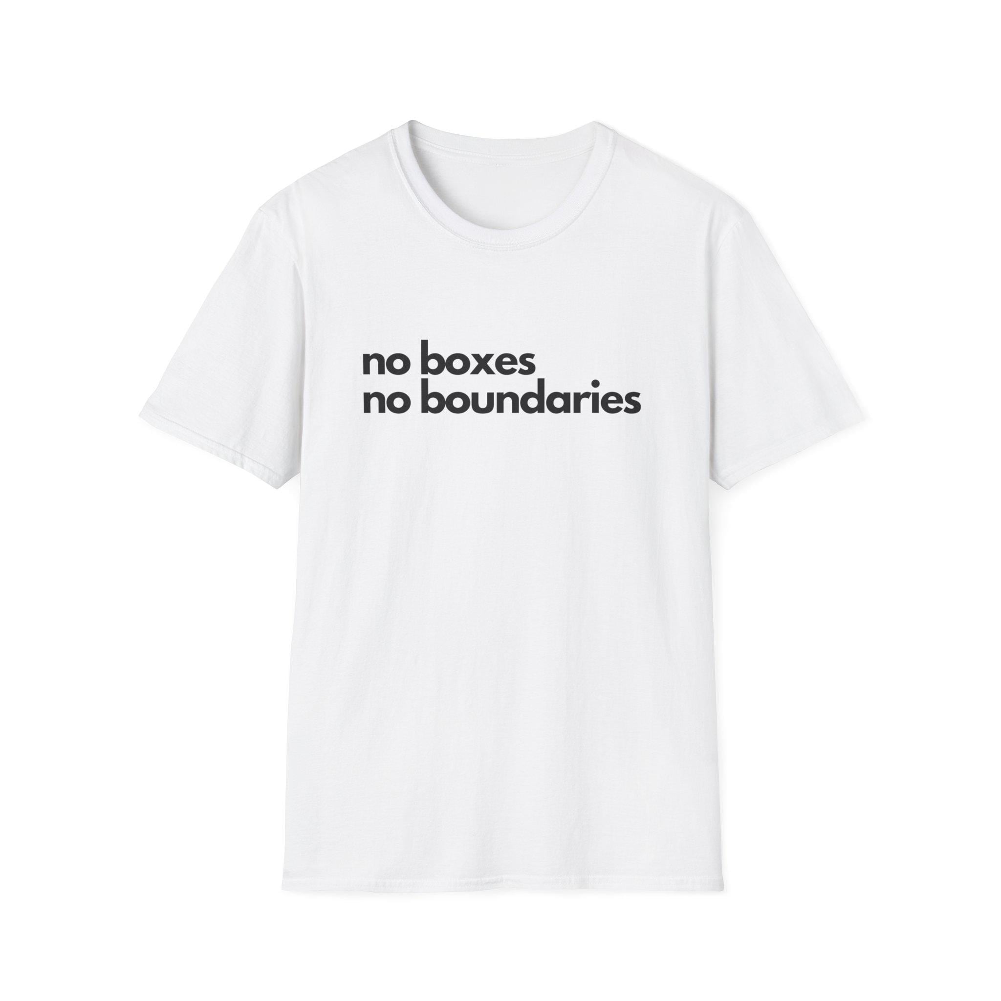 No Boxes, No Boundaries Unisex Softstyle T-shirt - Etsy