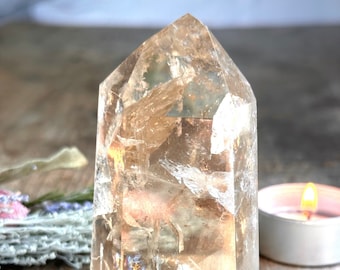 Citrine Crystal Statement Rainbow Citrine Crystal Home Decor Crystal Manifestation Crystal Abundance Crystal for Happiness Crystal Gift