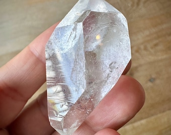 Beautiful Clear Quartz Crystal DT Natural Crystal Healing Crystal Crown Chakra Crystal Spiritual