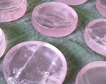 Petite Mozambique Rose Quartz Crystal Bowl Crystal Dish Love Crystal Sphere Holder Pink Heart Chakra Crystal Meditation Home Decor Crystal