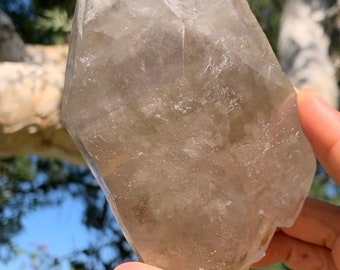 Natural, Unpolished, Untreated Smoky Citrine Lemurian RARE  Healing Crystal  Manifestation Crystal  Abundance  Gift
