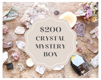 Extra Large Crystal Mystery Box  High Quality Crystals  Healing Crystals  Meditation Crystal  Crystal Gift  Crystal Surprise