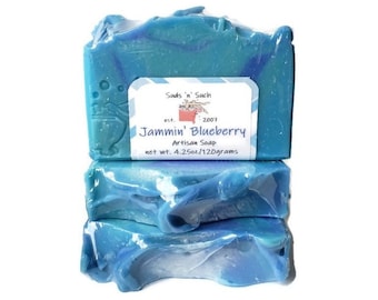 Jammin Blueberry Artisan Bar Soap