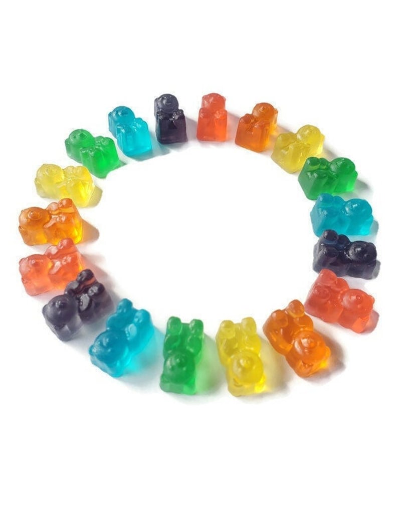 Gummy Bear Soaps  Fun Novelty Soaps  Candy Theme Party image 1