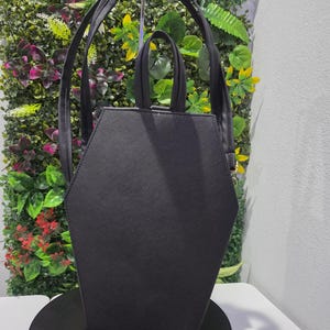 Coraline coffin-style backpack and handbag image 10
