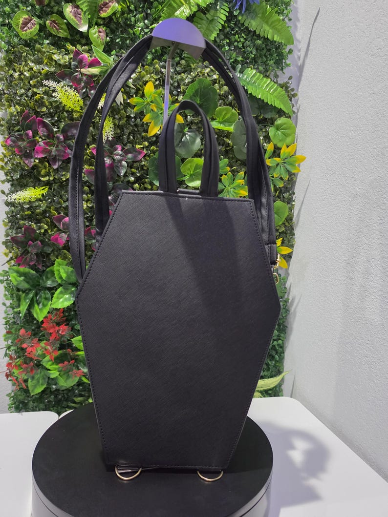 Coraline coffin-style backpack and handbag image 10