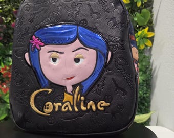 Coral fleece backpack 30cm