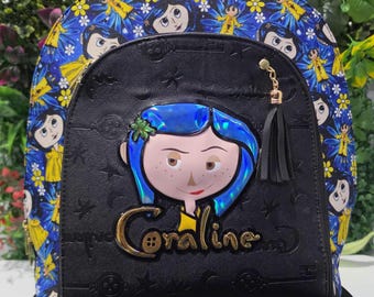 Coral fleece backpack 35cm