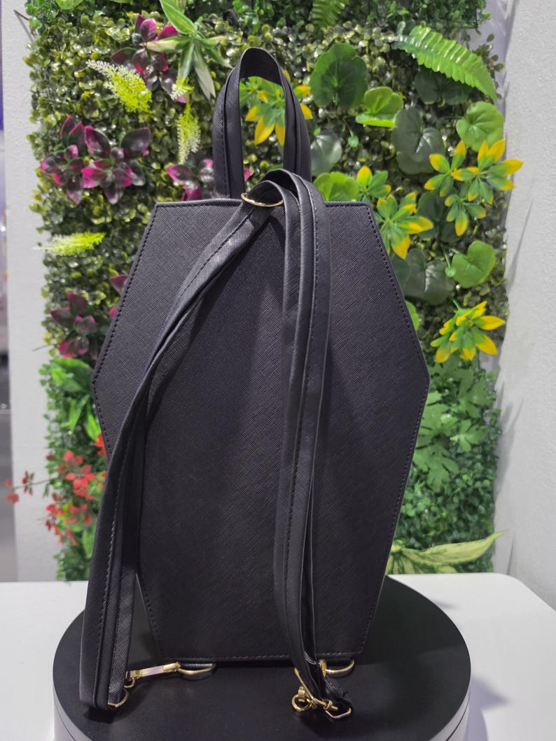Coraline coffin-style backpack and handbag image 9