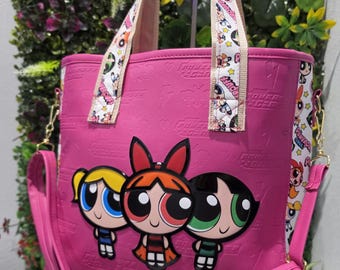 Tote bags power puff girl