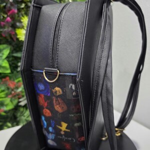 Coraline coffin-style backpack and handbag image 5