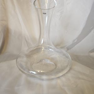Vintage Krosno Clear Glass Decanter/Vase