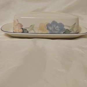 Mikasa Garden Party Butter Dish