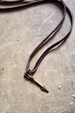 Lucky Arrow Necklace - Leather Arrow Necklace - Follow Your Arrow - Wire Wrapped Arrow - Mens Arrow Necklace - Brass Arrow Necklace 