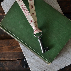 Antique Santa Key - Santas Magic Key - Christmas Key - Skeleton Key Christmas Ornament