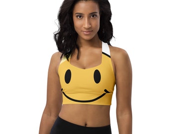 Longline sports bra