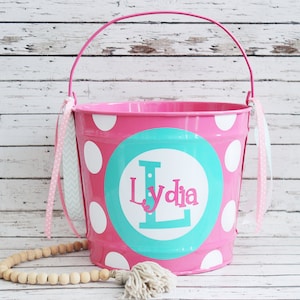 Personalized Storage Gift Pail Bucket