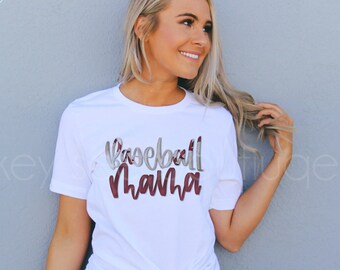 Baseball Mama, Baseball Mom Unisex Shirt, Mom Tee, Mama Shirt, Baseball Mom Shirt, Baseball Mama Shirt