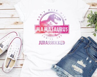 Mamasaurus Sublimation Shirt