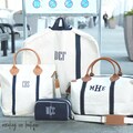 Personalized Canvas Garment Bag: Heavy Duty Travel Bag with Monogram
