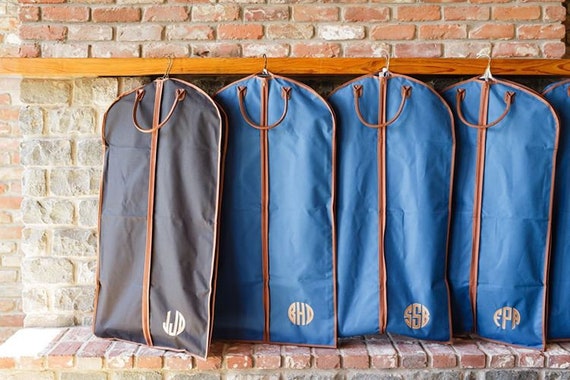 Monogrammed Hanging Bag Groomsmen Gift 