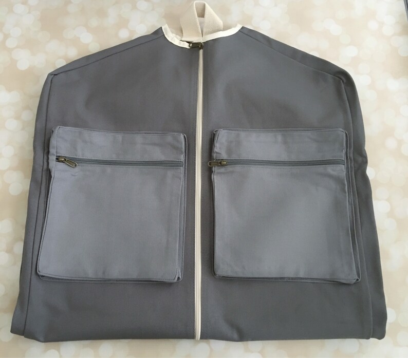 Heavy Duty Canvas Garment Bag Groomsmen Gift Etsy