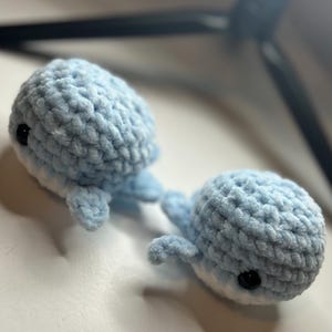 Crochet Whale Plush | Narwhal | Plushie | Keychain | Amigurumi | stuffed animal | Variety Colour