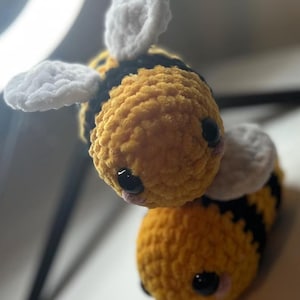 Crochet Bumblebee Pattern PDF Download Easy Beginner Friendly Amigurumi