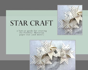 Livre Star Craft Comment fabriquer une étoile Froebel et plus encore !