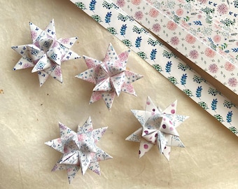 Spring~ Froebel Weaving Star Paper (50 strips)