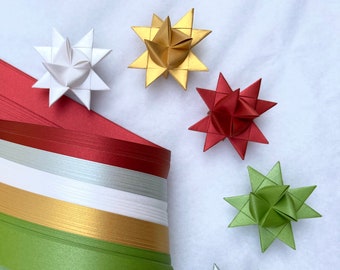 Shimmer Holiday~ Moravian German Froebel Star Paper