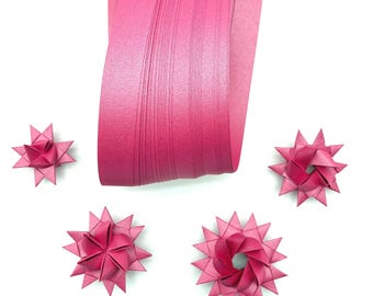 Rose Shimmer~ Froebel Paper Strips (50ct)